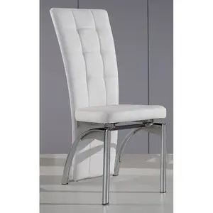 Brittie Upholstered Dining Chair (Set of 2) White