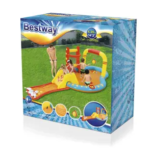 Bestway Multicolour Small Lil' champ Plastic Play centre With slide