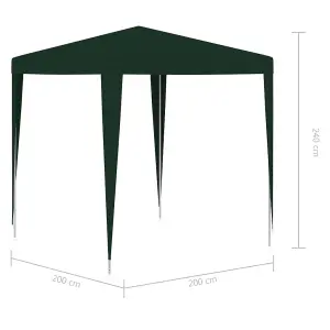 Berkfield Professional Party Tent 2x2 m Green