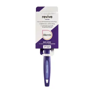 Harris Revive 3" Fine filament tip Soft grip Flat paint brush