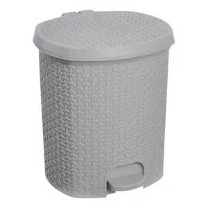 Keeeper Pedal Waste Bin 21 Litre Nordic Grey