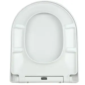 Euroshowers Middle D STYLE Toilet Seat 366x449mm