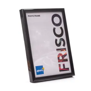 Kenro Frisco Series Black Photo Frame 18x12 Inch / 30x46cm Wall Hanging with Glass Front - FR3046B