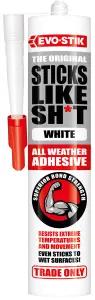 Evo-Stik Sticks Like Sh*t White Grab adhesive 290ml