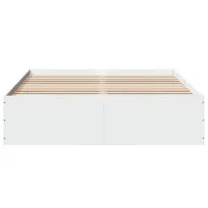 Berkfield Bed Frame without Mattress White 120x200 cm