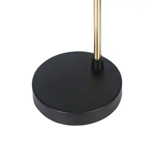 GoodHome Apennin Modern Matt Black Table light