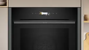 NEFF B54CR71G0B Built-in Pyrolytic Single Multi-function pyrolytic Oven - Black