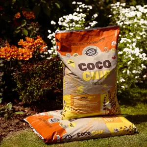 Coco&Coir Coco Chip Coir Mulch 50L Peat Free Mulch