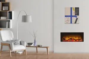 Acantha Aspire 75 Fully Inset Media Wall Electric Fire