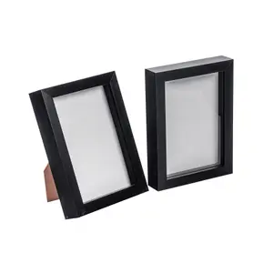 Nicola Spring - 3D Box Photo Frames - 5 x 7" - Pack of 2