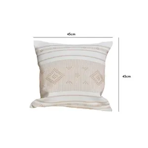 Goodwin Abstract Square Euro Pillow Cover Natural