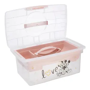 Keeeper Pink Disney Baby Storage Box & Hanging Organiser Box 4L