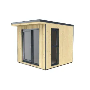 Forest Garden Xtend+ 8x9 ft with Single door & 1 window Pent Garden office (H)2500mm x (W)2540mm - Assembly service included