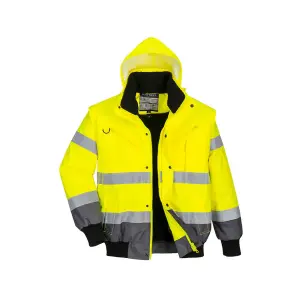 Portwest Hi-Vis Contrast Bomber Jacket