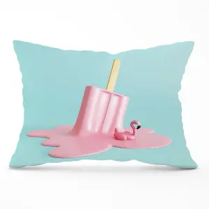 Flamingo Ice Cream Cushions 33cm x 48cm