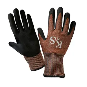 Kent & Stowe SureFit Nitrile Copper Gardening gloves Small, Pair