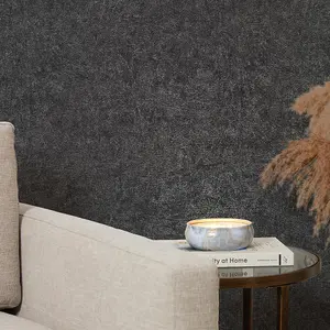 Dolomite Metallic Wallpaper in Gunmetal