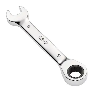 Draper Tools HI-TORQ Metric Stubby Ratchet Combination Spanner, 9mm