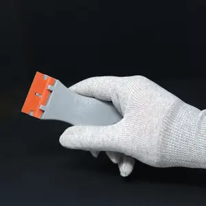 MagWrap™ Plastic Glue Scraper with 10 Spare Blades - Remove Residual Adhesive from a Vehicle & Avoid Damaging Paintwork