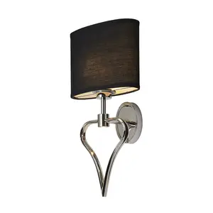 Elstead Falmouth 2 Light Indoor Wall Light Polished Chrome, G9