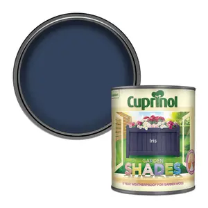 Cuprinol Garden shades Iris Matt Multi-surface Exterior Wood paint, 1L