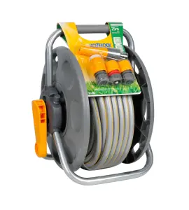 Hozelock 2 in 1 Freestanding Hose pipe set (L)25m