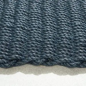 Rope Mat Navy  / Rectangle 45 W x 75 L cm