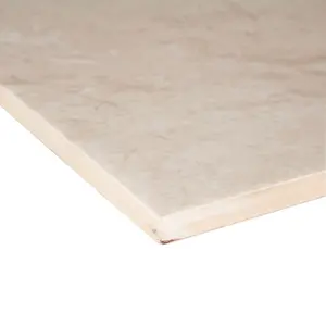 Troy Haver Chalk Matt Travertine Stone effect Ceramic Indoor Wall & floor Tile, Pack of 6, (L)300mm (W)600mm