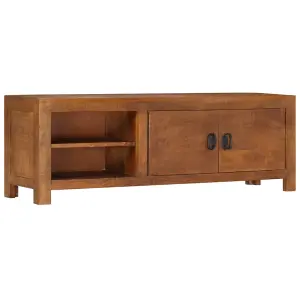 Berkfield TV Cabinet 120x40x30 cm Solid Mango Wood