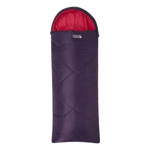 Mountain Warehouse Childrens/Kids Summit Mini Sleeping Bag Purple (One Size)