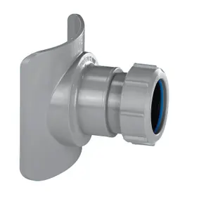 McAlpine BOSSCONN82T-GR Grey Mechanical Soil Pipe Boss Connector