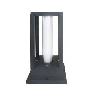 Luminosa Maribo LED Pedestal Light IP54 7W 4000K Anthracite