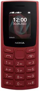 Nokia 105 2023 2G Dual SIM Mobile Phone - Red Terracotta