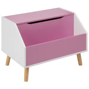 Beliani Modern Storage Cabinet Pink CASPER