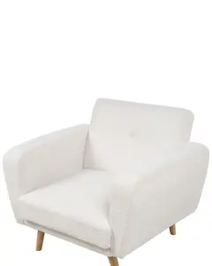 Armchair FLORLI Boucle Off-White