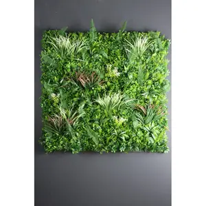 Lobardy 100cm Living Wall Panel Mixed Grasses Décor