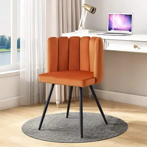 Lawrey Upholstered Dining Chair Orange