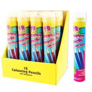 ArtBox Full Size 12 Colouring Pencils And Sharpener Multicoloured (One Size)