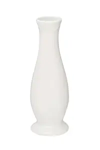 Maison by Premier White Curved Vase