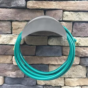 Garden Hosepipe Holder Hanger Wall Mounted Storage Hose Pipe Reel Holder Metal