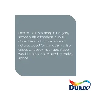 Dulux Easycare Denim Drift Matt Wall paint, 5L