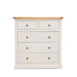 Castelli 5 Drawer Chest of Drawers Brass Knob