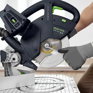 Festool Cordless compound mitre saw SYMC 70 EB-Basic SYMMETRIC