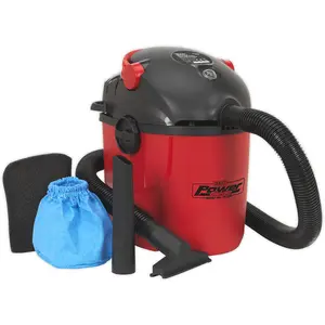 1000W Wet & Dry Vacuum Cleaner - 10L Drum - Blower Facility - Vehicle Cleaning