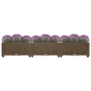 Berkfield Raised Bed 120x40x23 cm Polypropylene