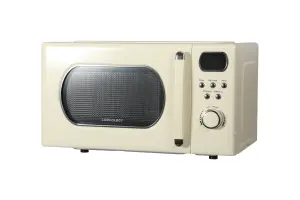 Cookology Retro Microwave 800W Freestanding 20L - RETDD20CR Cream