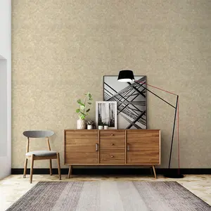 Athena Textured Vinyl Wallpaper Beige / Gold Limetree LT7702