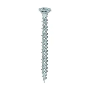 TIMCO Solo Countersunk Silver Woodscrews - 3.5 x 40 (200pcs)