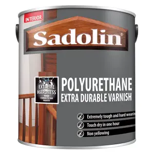 Sadolin Polyurethane Durable Varnish Matt 2.5L