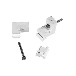 SupaDec Curtain Track Bracket White (One Size)